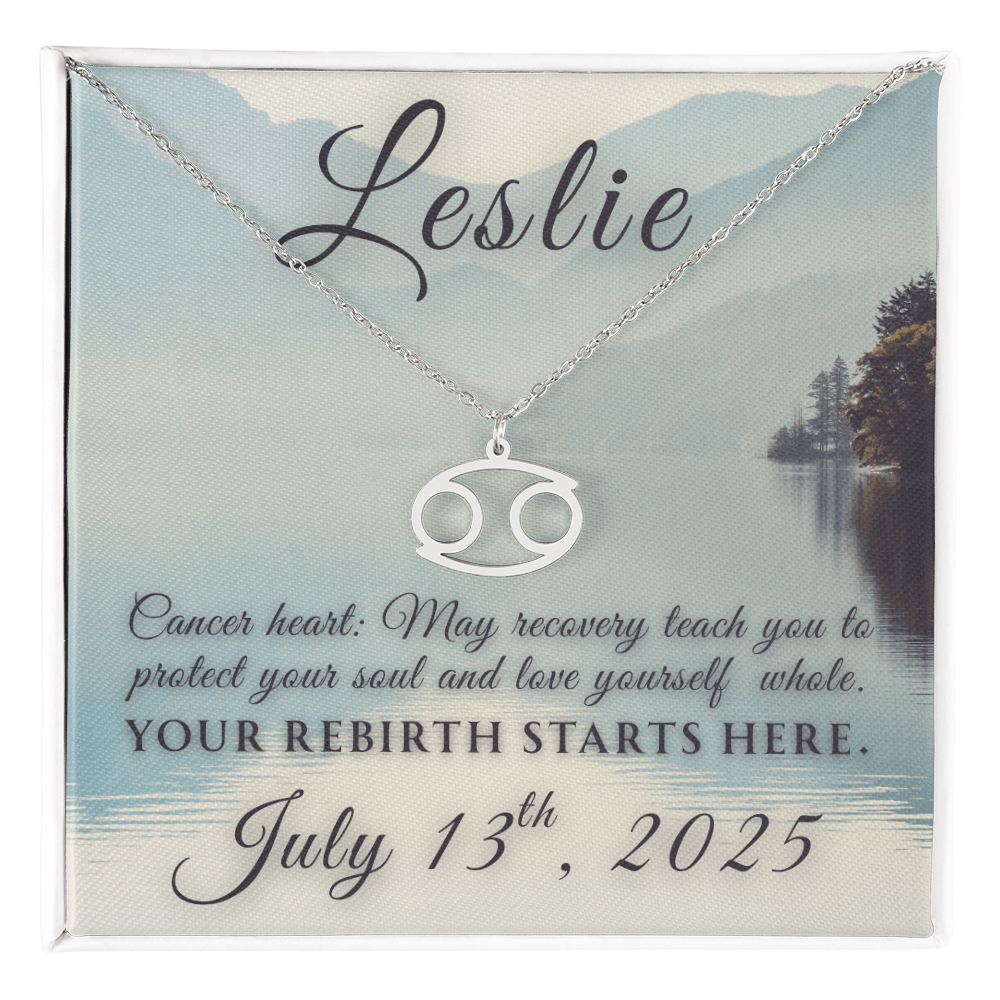 Custom Zodiac Recovery Necklace | Inspiring Sobriety