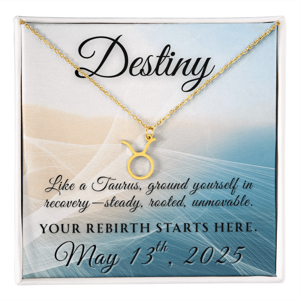 Custom Zodiac Recovery Necklace | Inspiring Sobriety