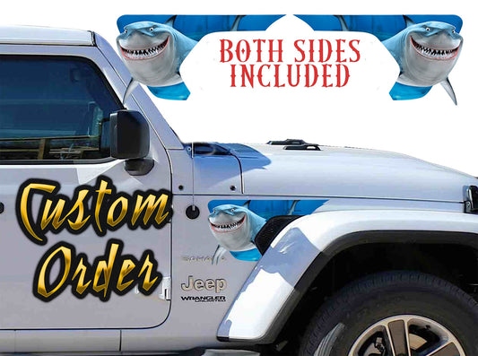 fender vent for the JL or JT 2018 or newer Custom order