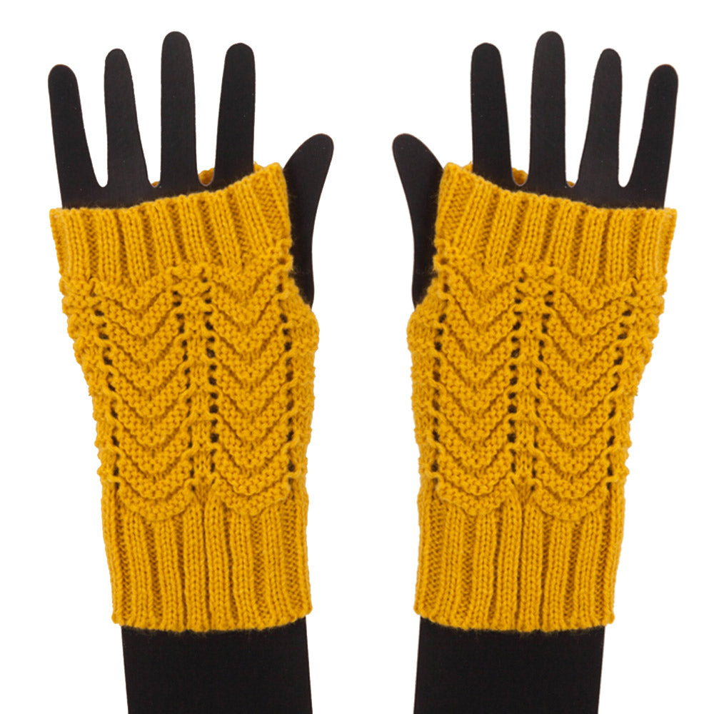 Women's Chevron Weave Arm Warmer