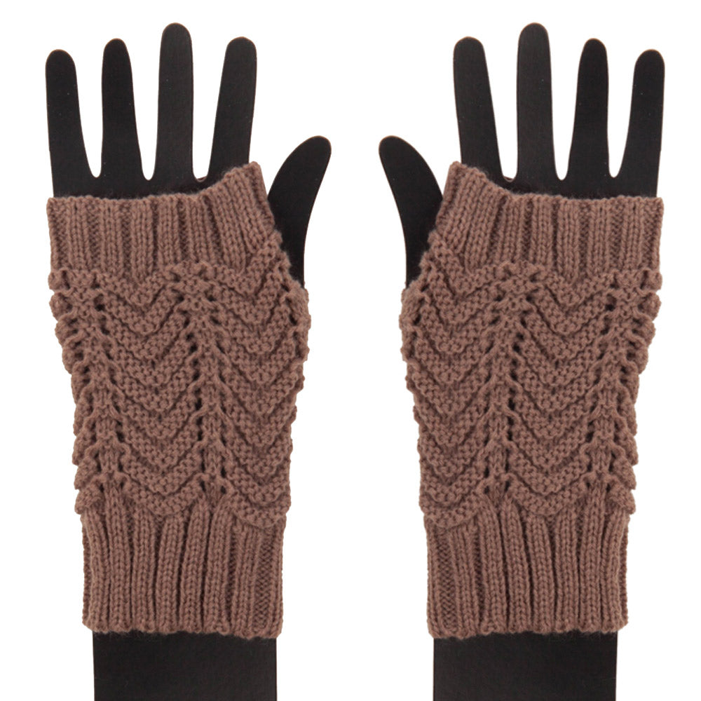 Women's Chevron Weave Arm Warmer