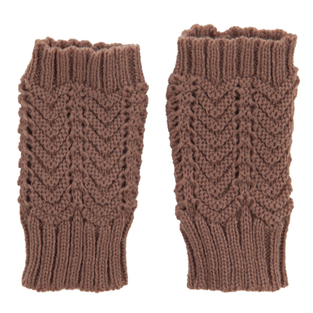 Women's Chevron Weave Arm Warmer