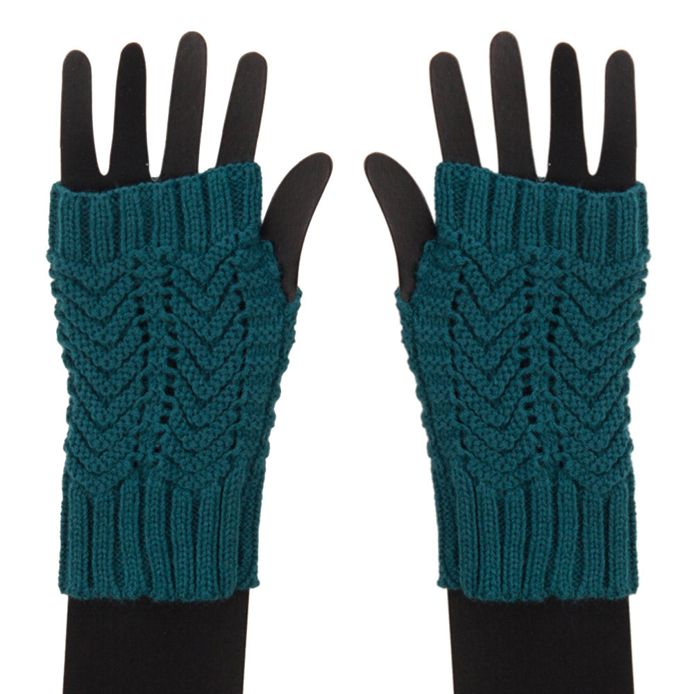 Women's Chevron Weave Arm Warmer