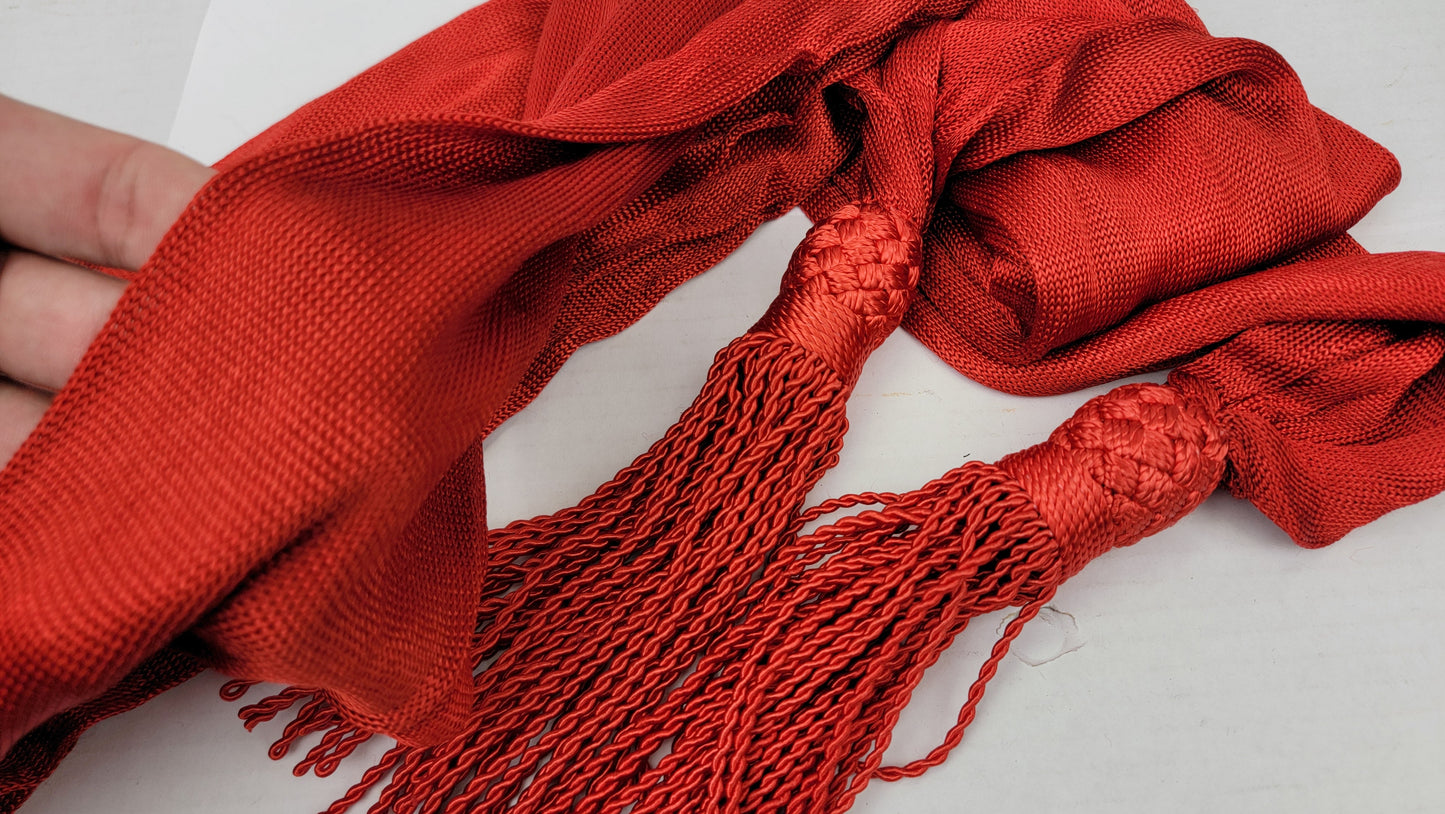 Civil War Military Officer's Sash with Tassels - Silk or Wool