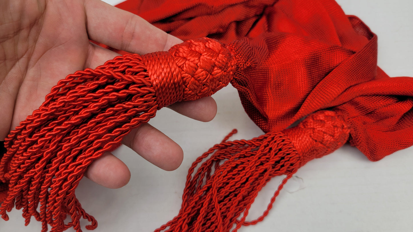 Civil War Military Officer's Sash with Tassels - Silk or Wool