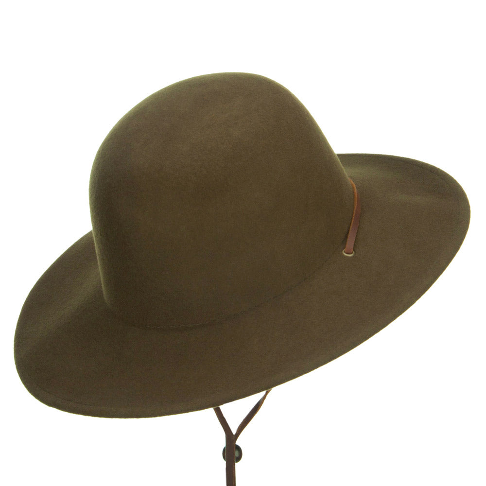 Round Crown Wool Felt Hat