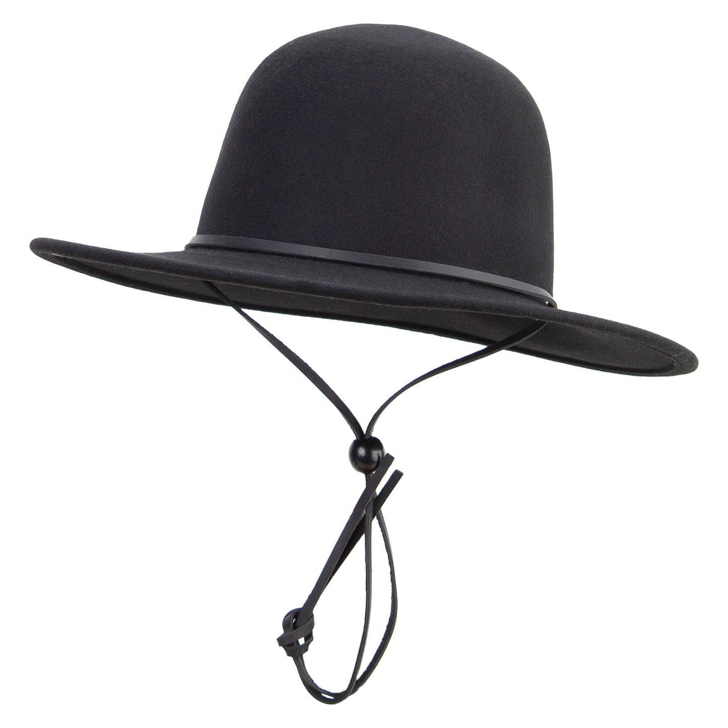 Round Crown Wool Felt Hat