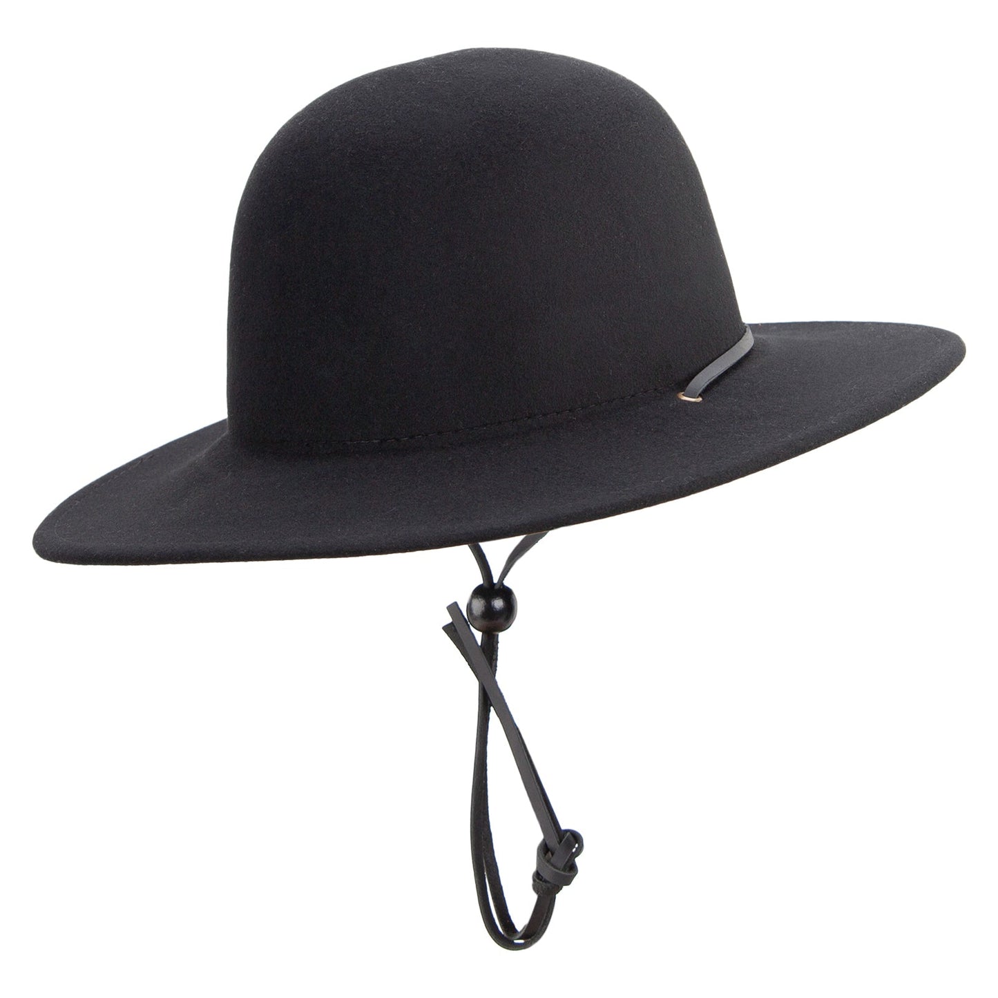 Round Crown Wool Felt Hat