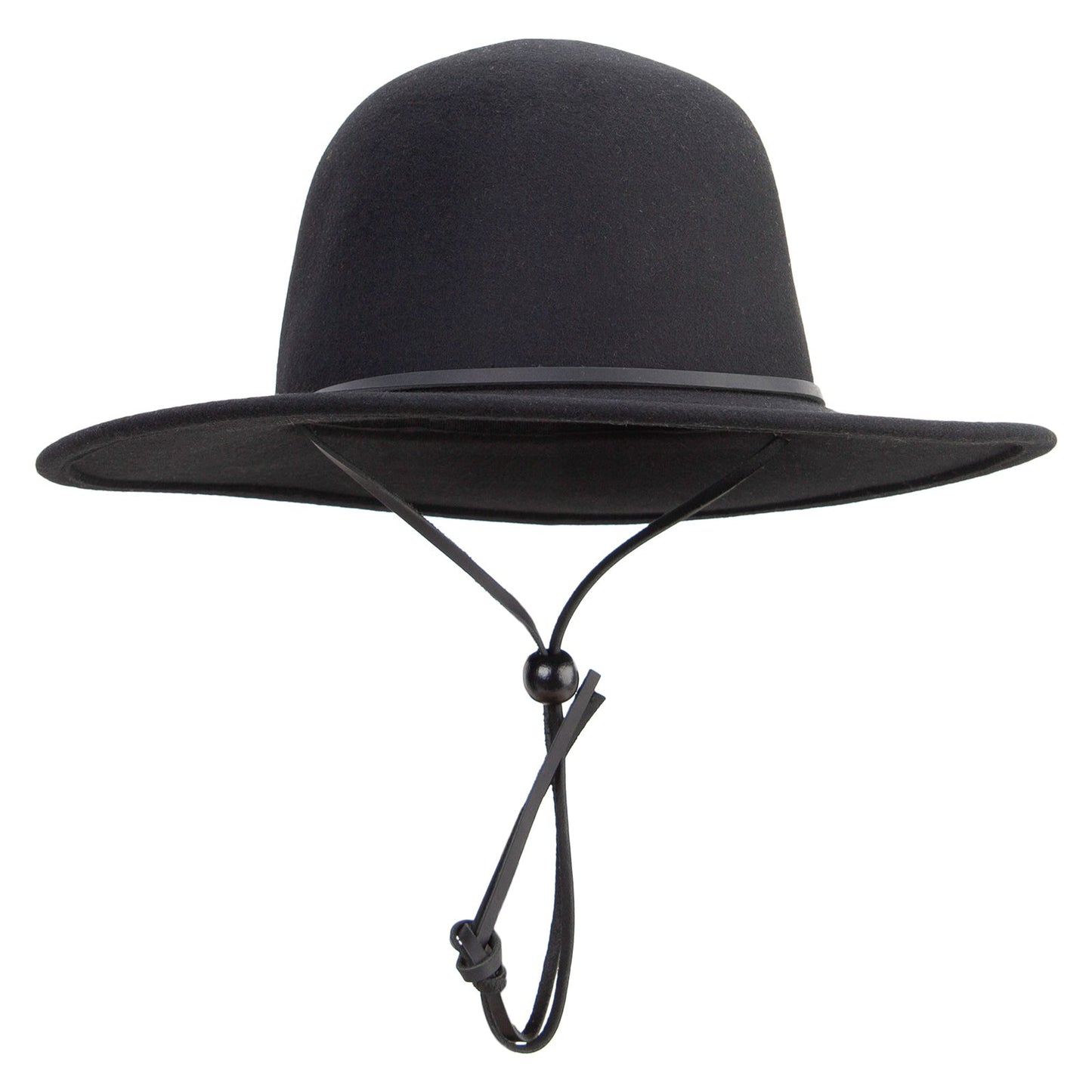 Round Crown Wool Felt Hat