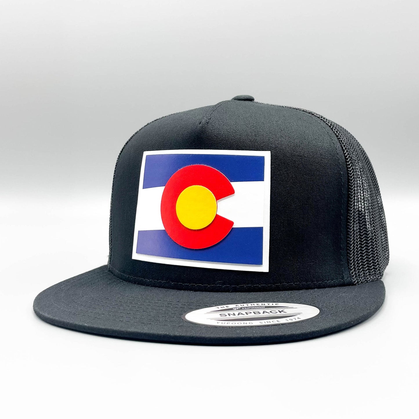 Colorado State Flag Retro Trucker