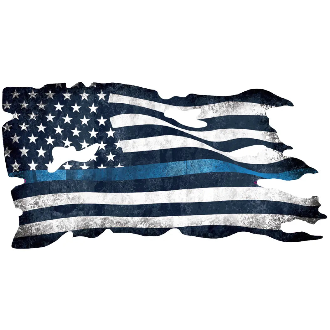 Sticker - Police Flag Vinyl