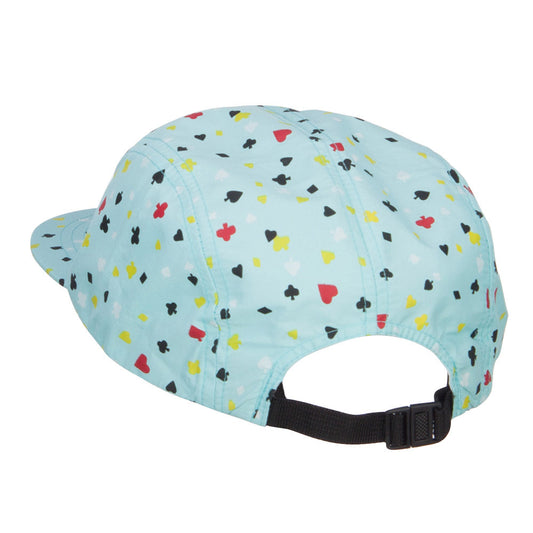 Men's 5 Panel Card Print Cap