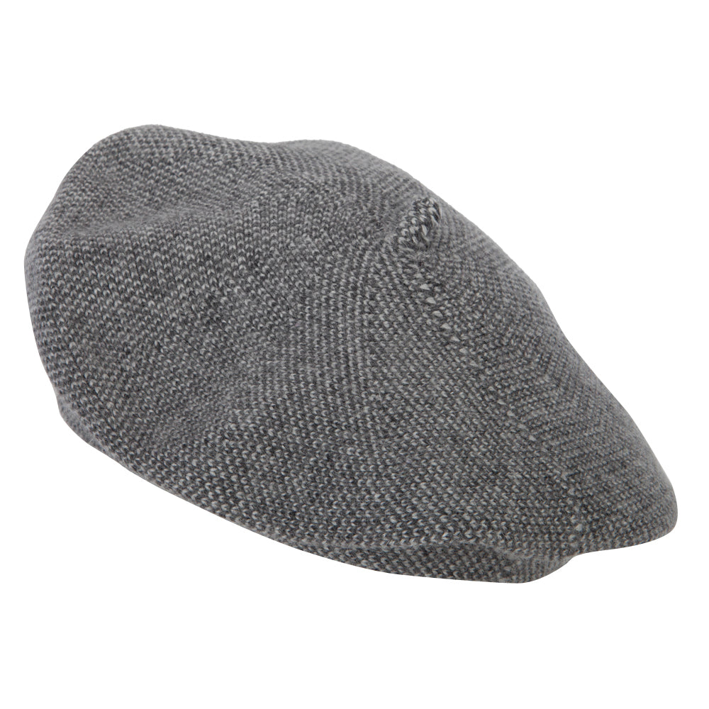 Ladies Acrylic Angora Wide Brim Edge Beret Hat