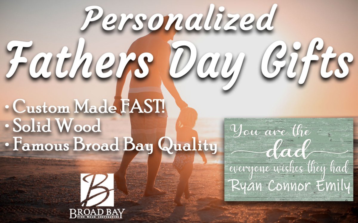 Personalized Dad Gift – “You Are the Dad Everyone Wishes They Had” Wood Sign with Kids’ Names | Meaningful Father’s Day Keepsake