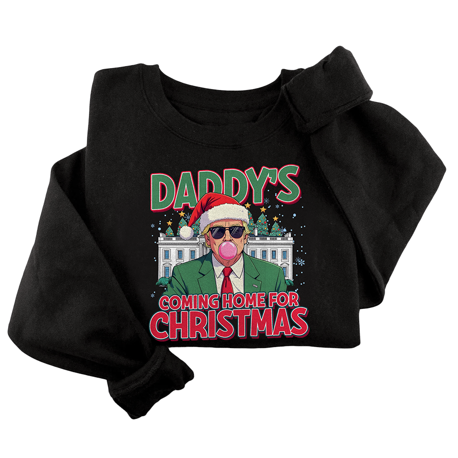 Daddy's Home For Christmas Crewneck - 3152