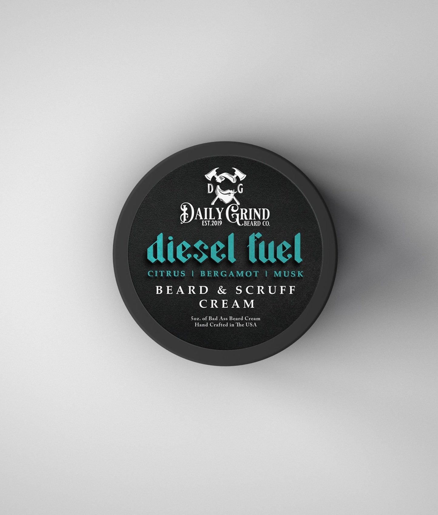 Diesel Fuel Beard & Scruff Cream for Men - Citrus, Bergamot, Musk