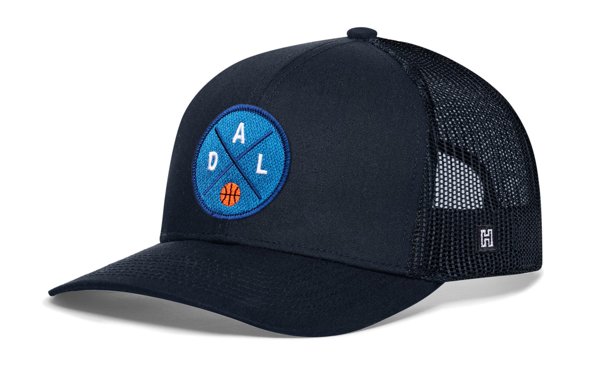 Dallas Basketball Trucker Hat  |  DAL X Snapback