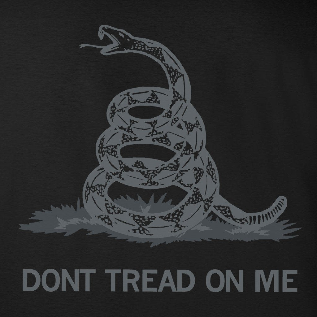 Black Dark Print Gadsden T-Shirt