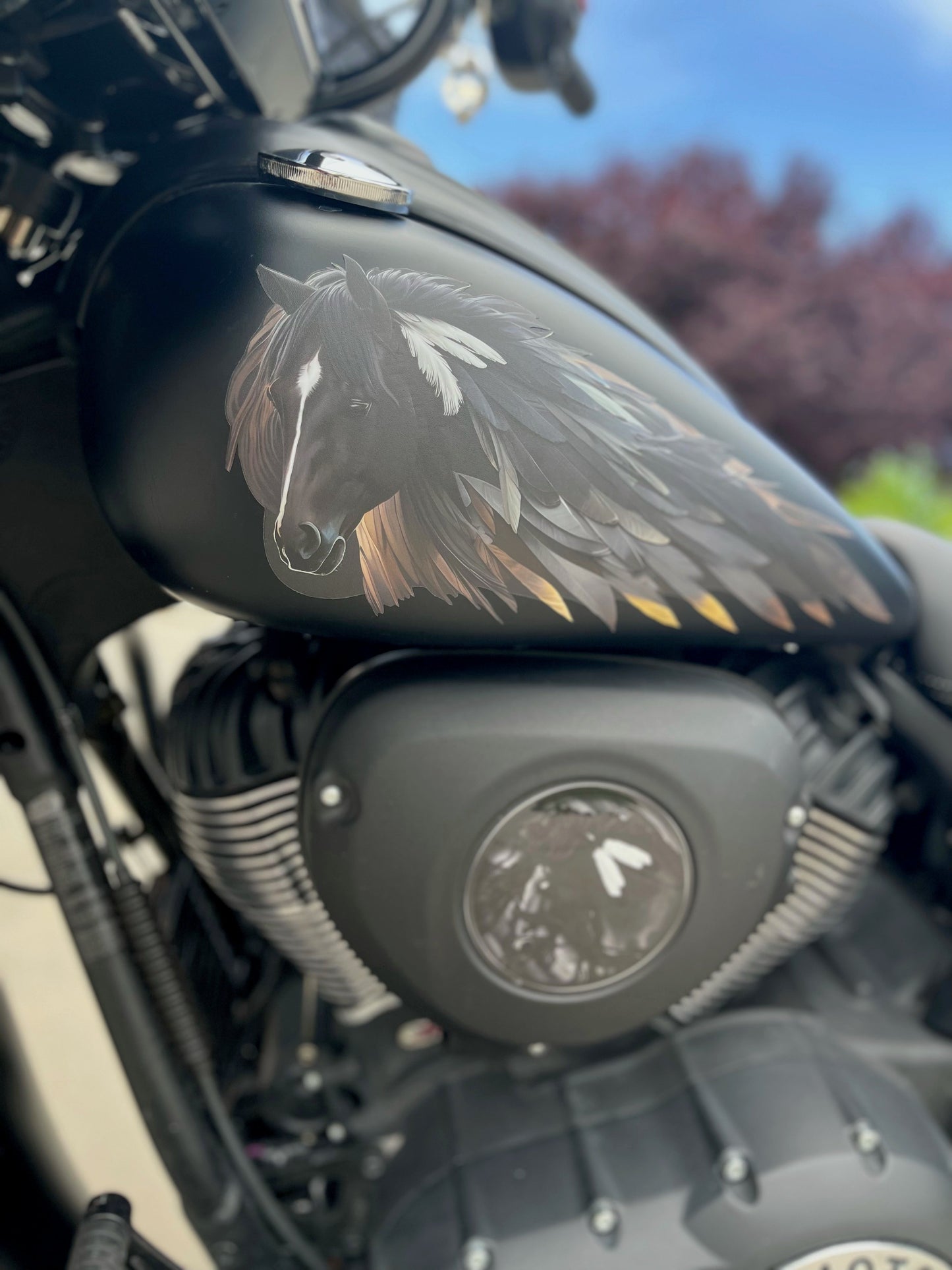 Dark Horse-2023 - Universal Tank Decal-Color