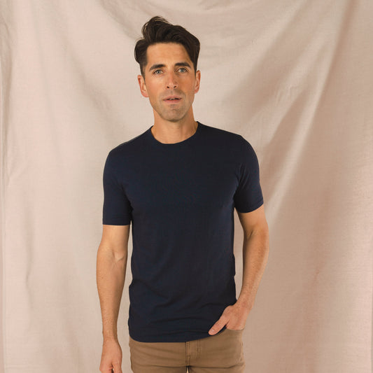The Blues Singer | Deep Navy Everyman™ T Shirt