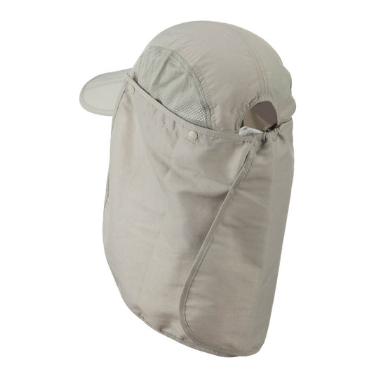 UV 50+ Folding Bill Cap with Double Flaps