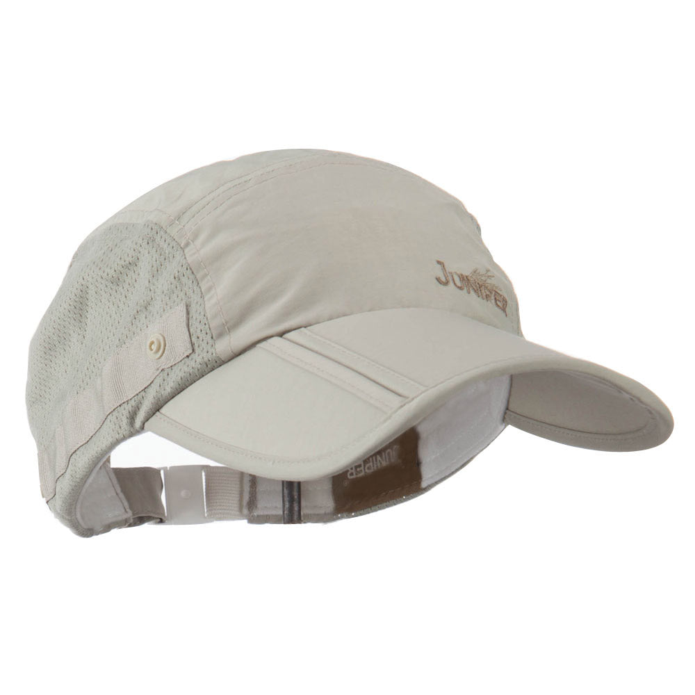 UV 50+ Folding Bill Cap with Double Flaps