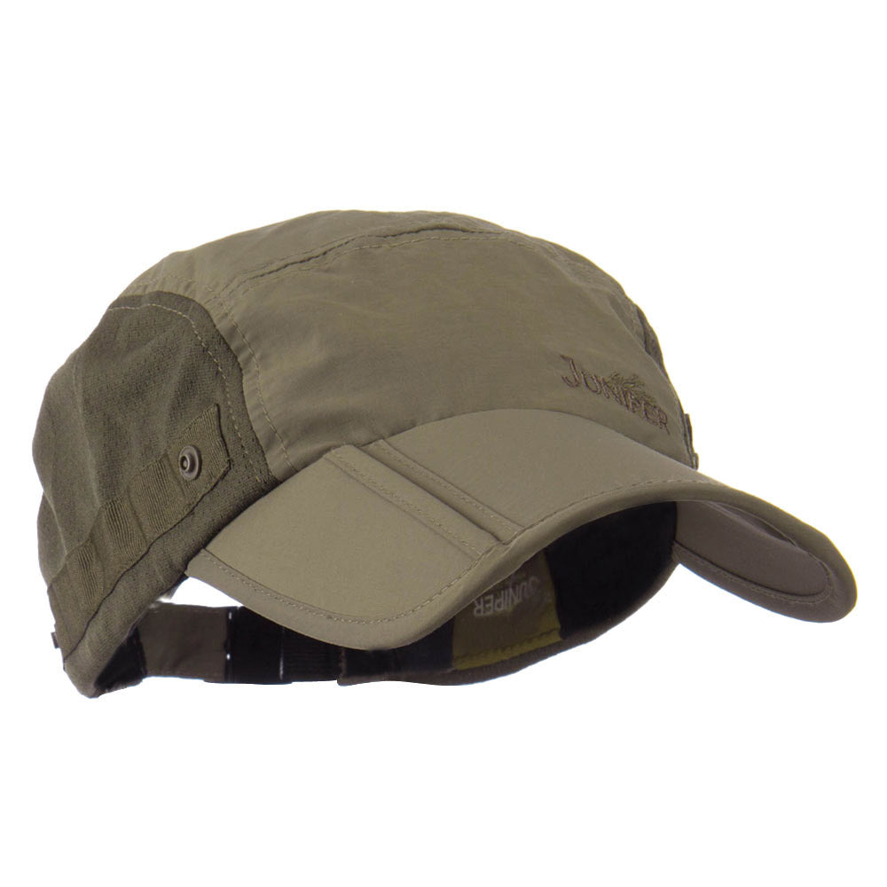 UV 50+ Folding Bill Cap with Double Flaps