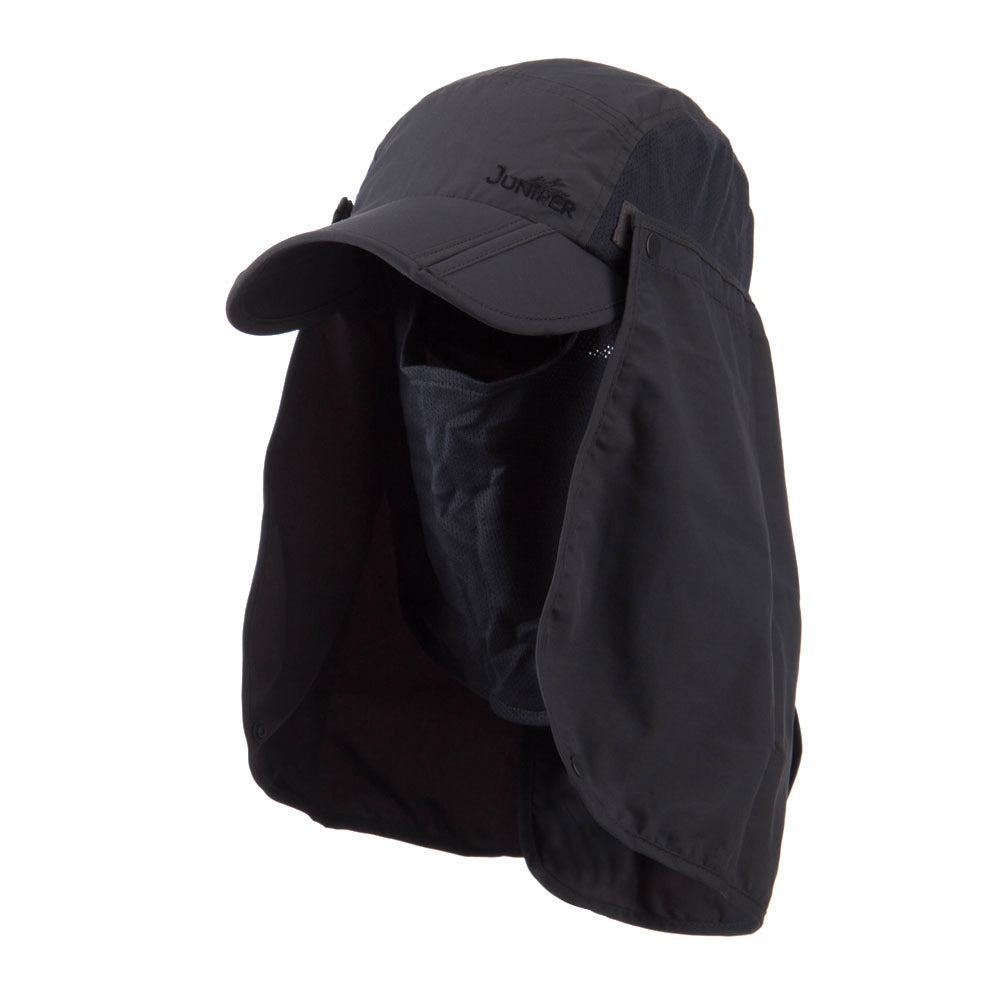 UV 50+ Folding Bill Cap with Double Flaps