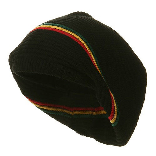 New Rasta Deep Crown Beanie