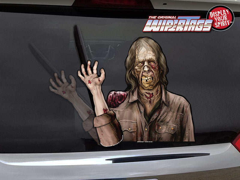 John E Rotten Zombie WiperTag with Decal