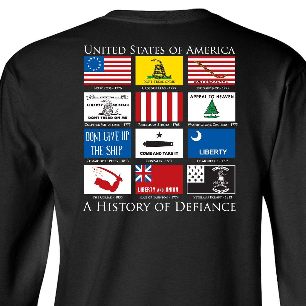Flags of Defiance - Longsleeve T-Shirts
