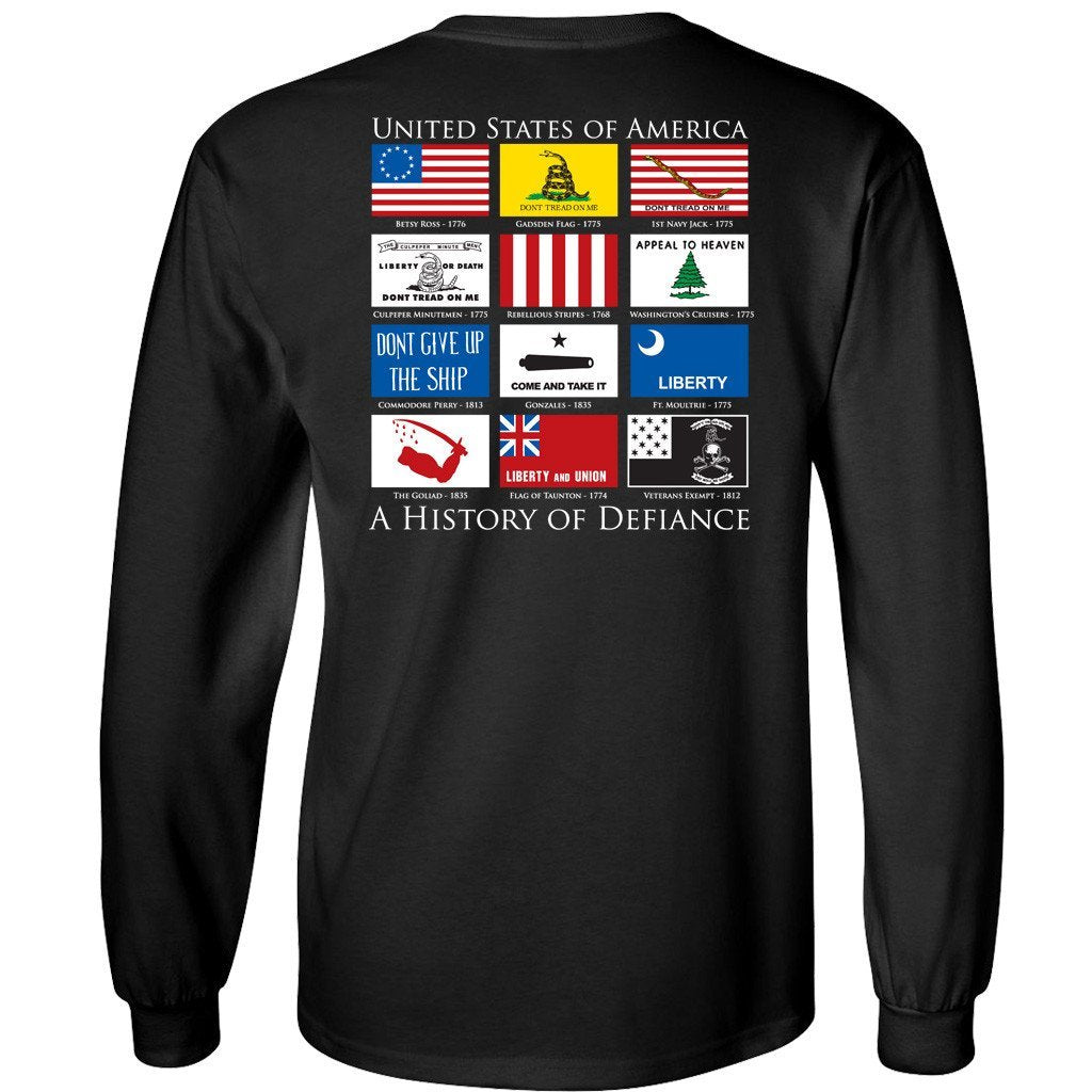 Flags of Defiance - Longsleeve T-Shirts