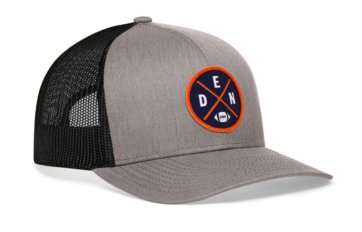 Denver Football Trucker Hat  |  DEN X Snapback