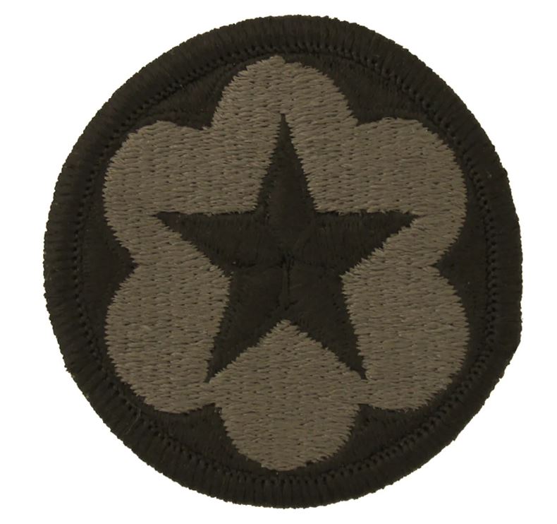 Department of the Army Staff Support Subdued Sew-On Patch