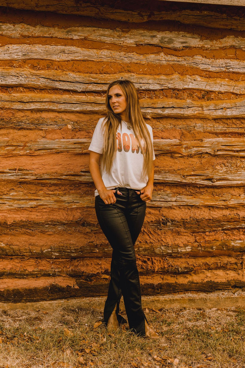 Desert Howdy Sunset Western Graphic Tee