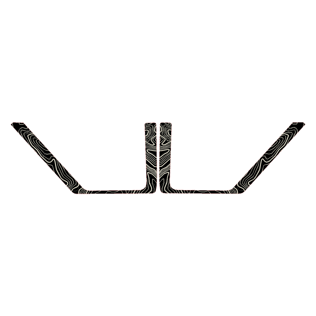 Topo Rear Door Net Trim Overlay Kit (Printed Series) - 2021+ Bronco