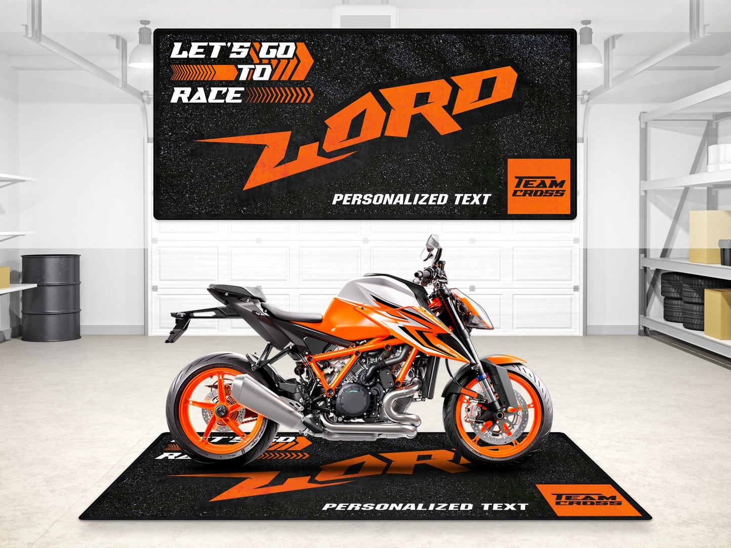 MPM Motorcycle Mat for KTM (Lord) - MM7218