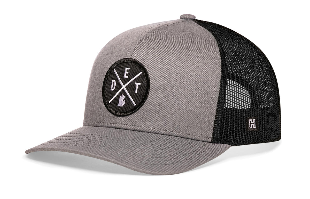 Detroit Trucker Hat  |  DET X Snapback
