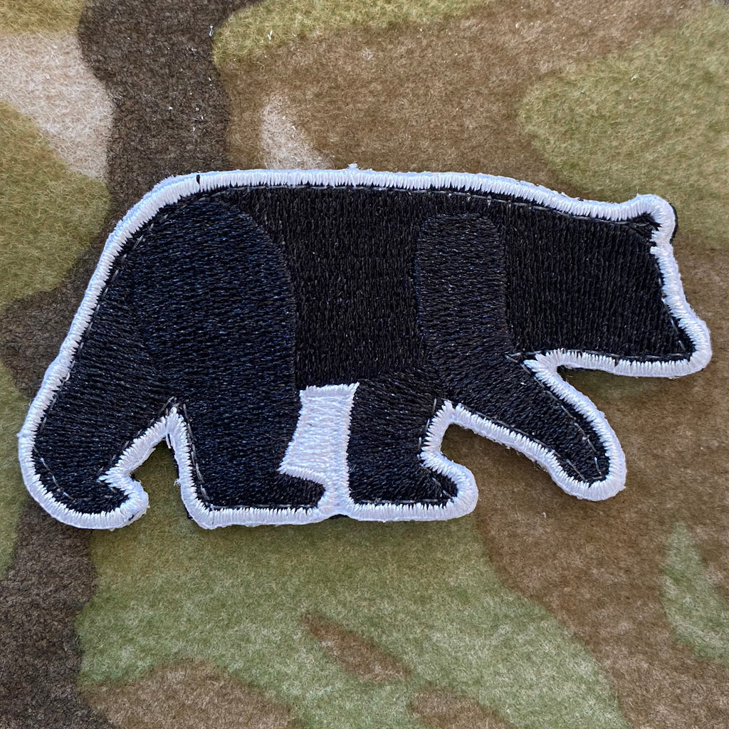 Die-Cut Black Bear 2"x3"