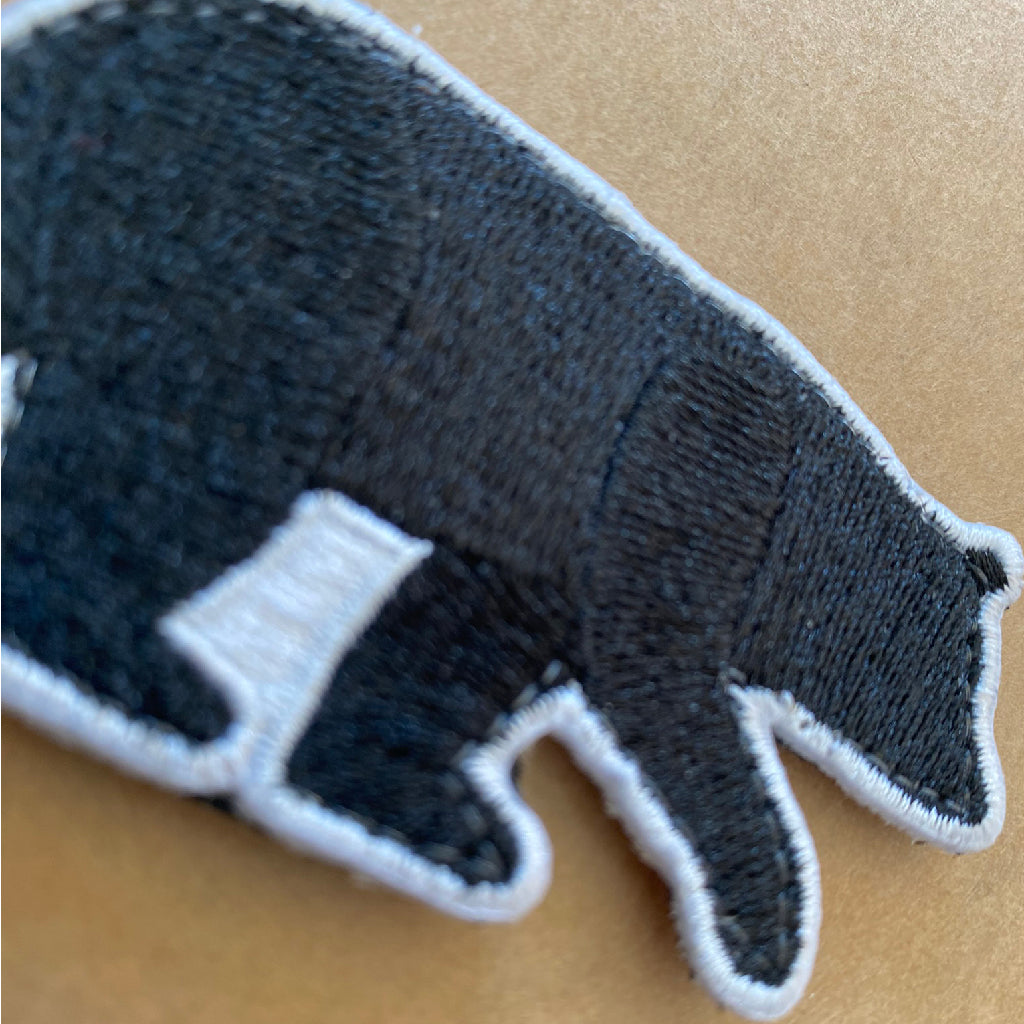 Die-Cut Black Bear 2"x3"