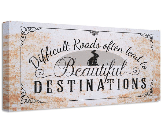 Difficult Roads - Canvas