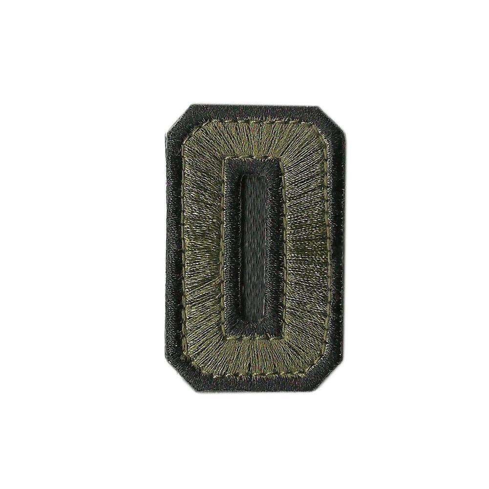 Tactical Numbers 2" x 1.25" - Olive Drab