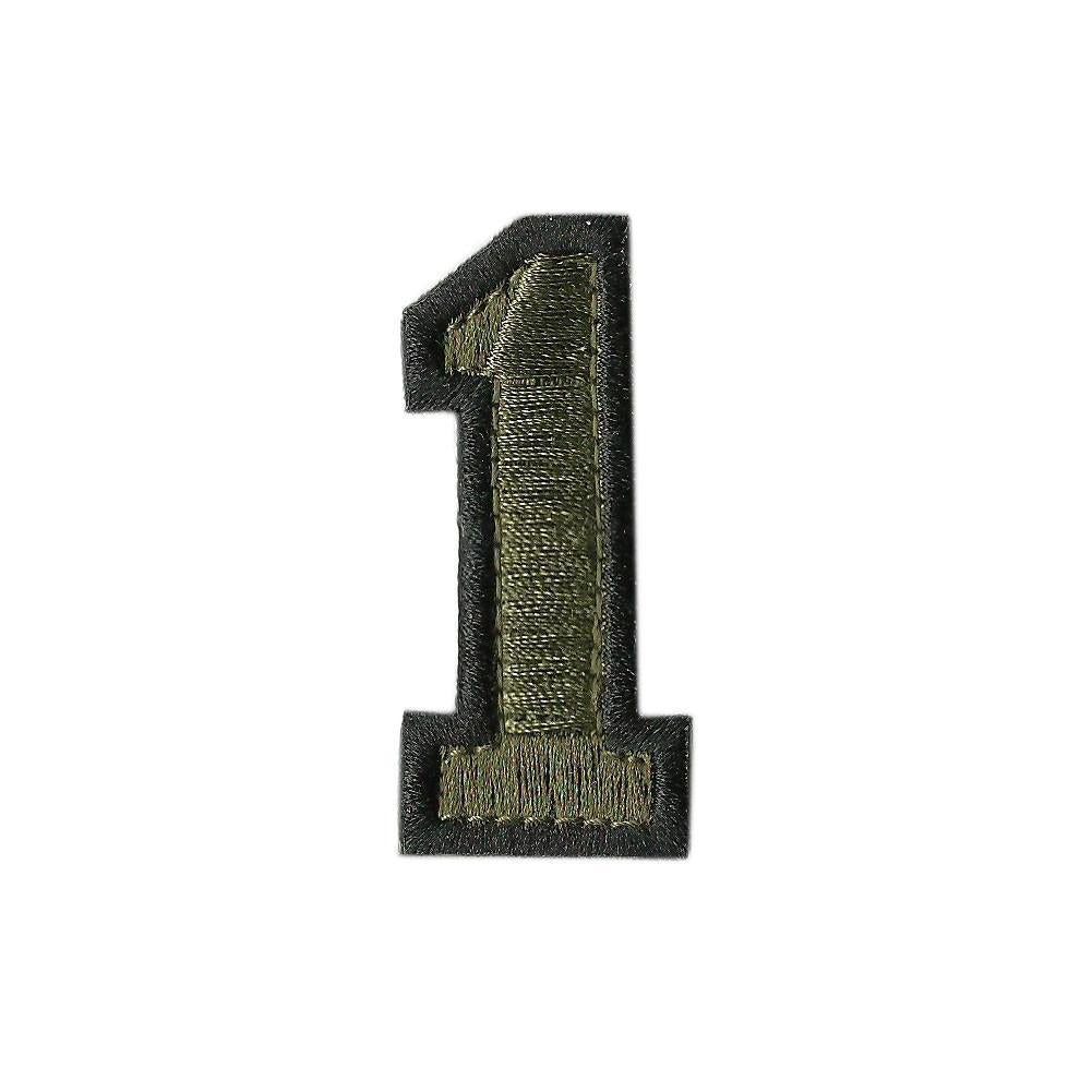 Tactical Numbers 2" x 1.25" - Olive Drab