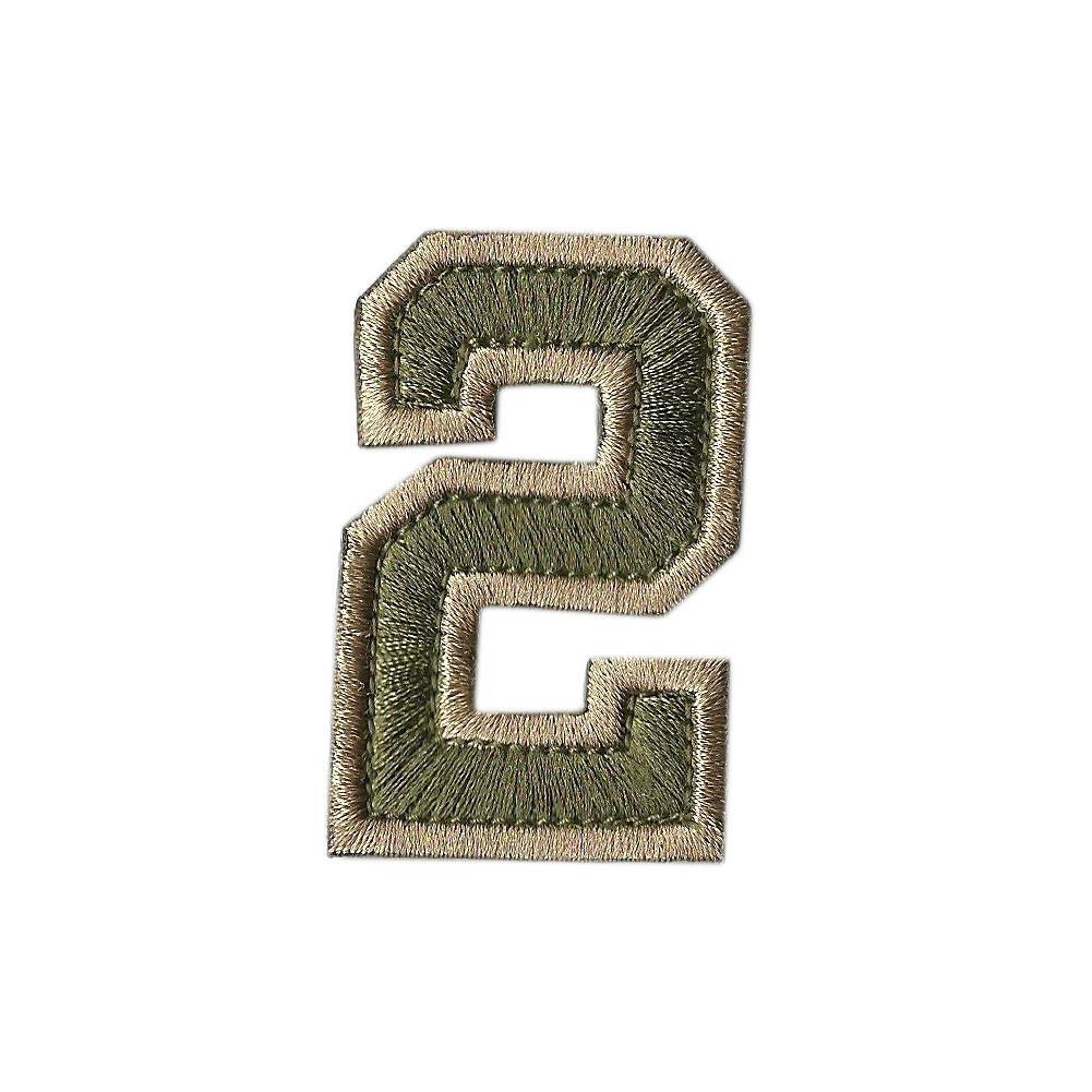 Tactical Numbers 2" x 1.25" - View All Colors