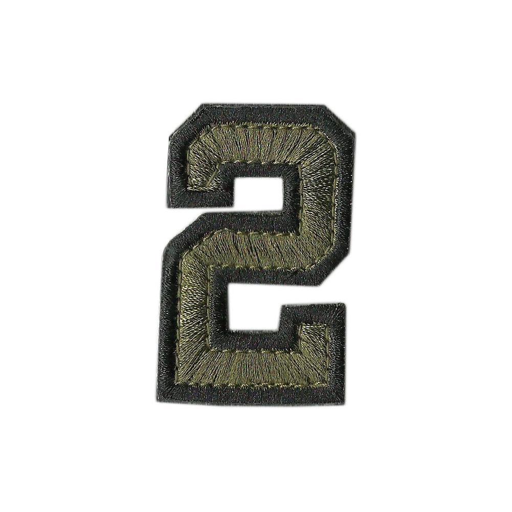 Tactical Numbers 2" x 1.25" - Olive Drab
