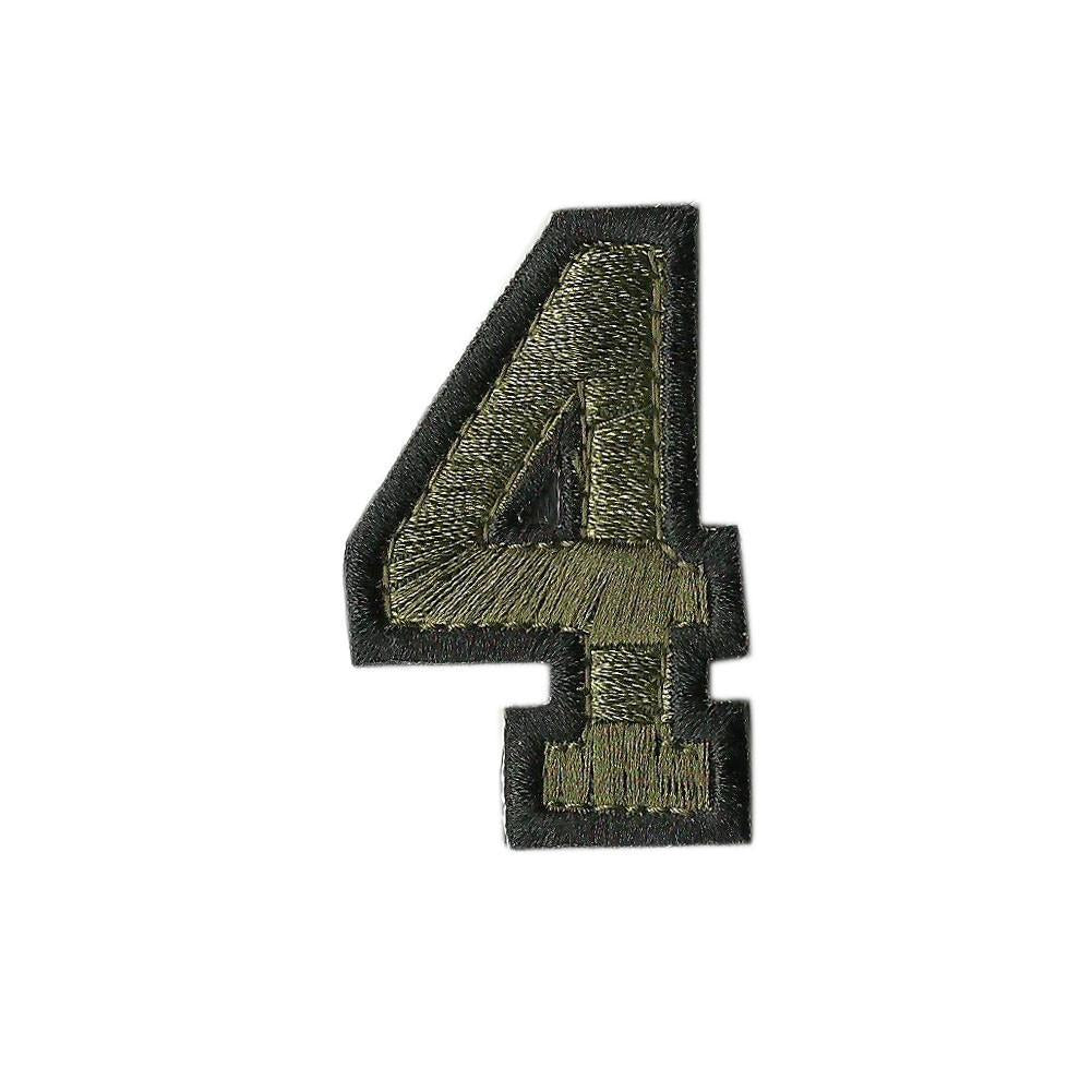 Tactical Numbers 2" x 1.25" - Olive Drab