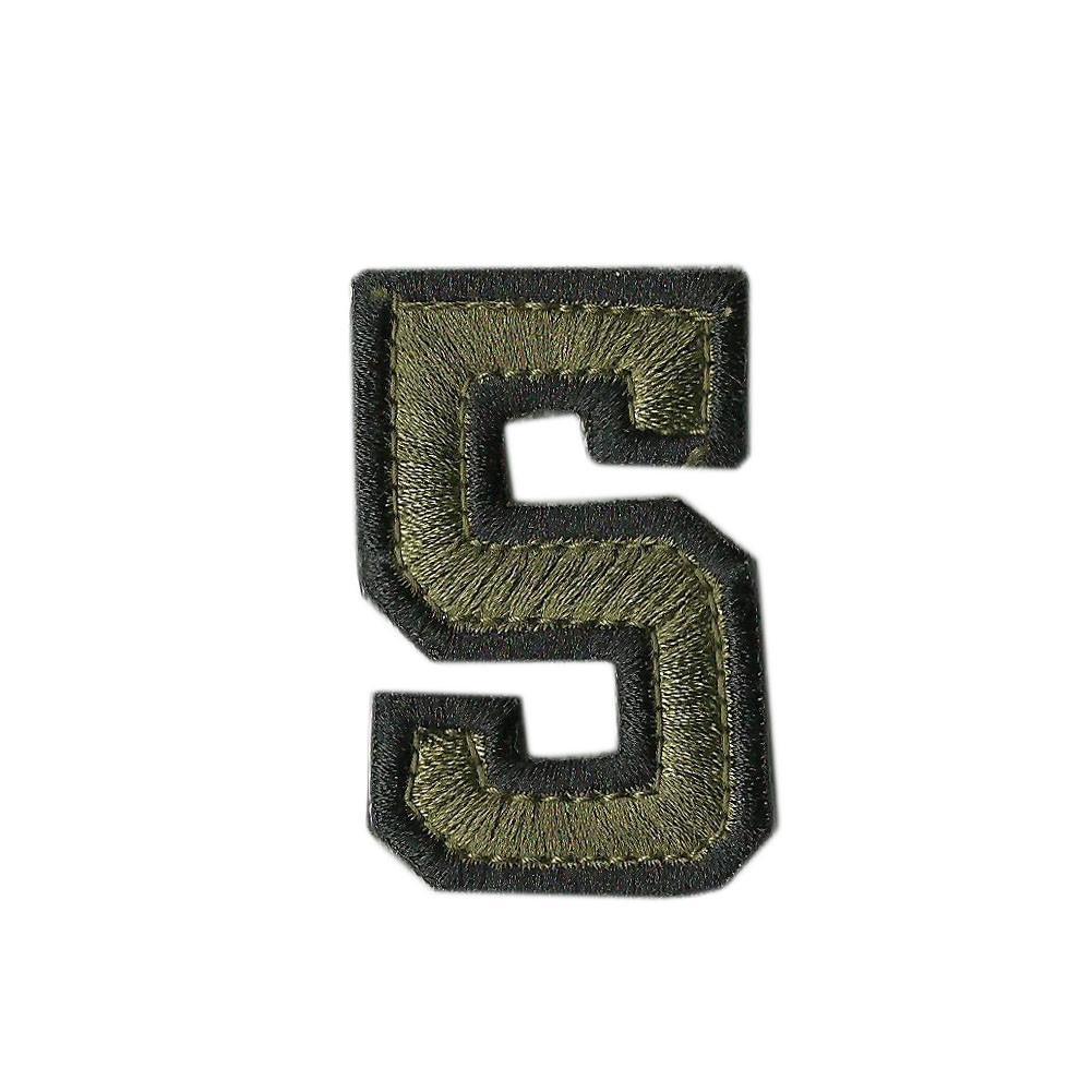 Tactical Numbers 2" x 1.25" - Olive Drab