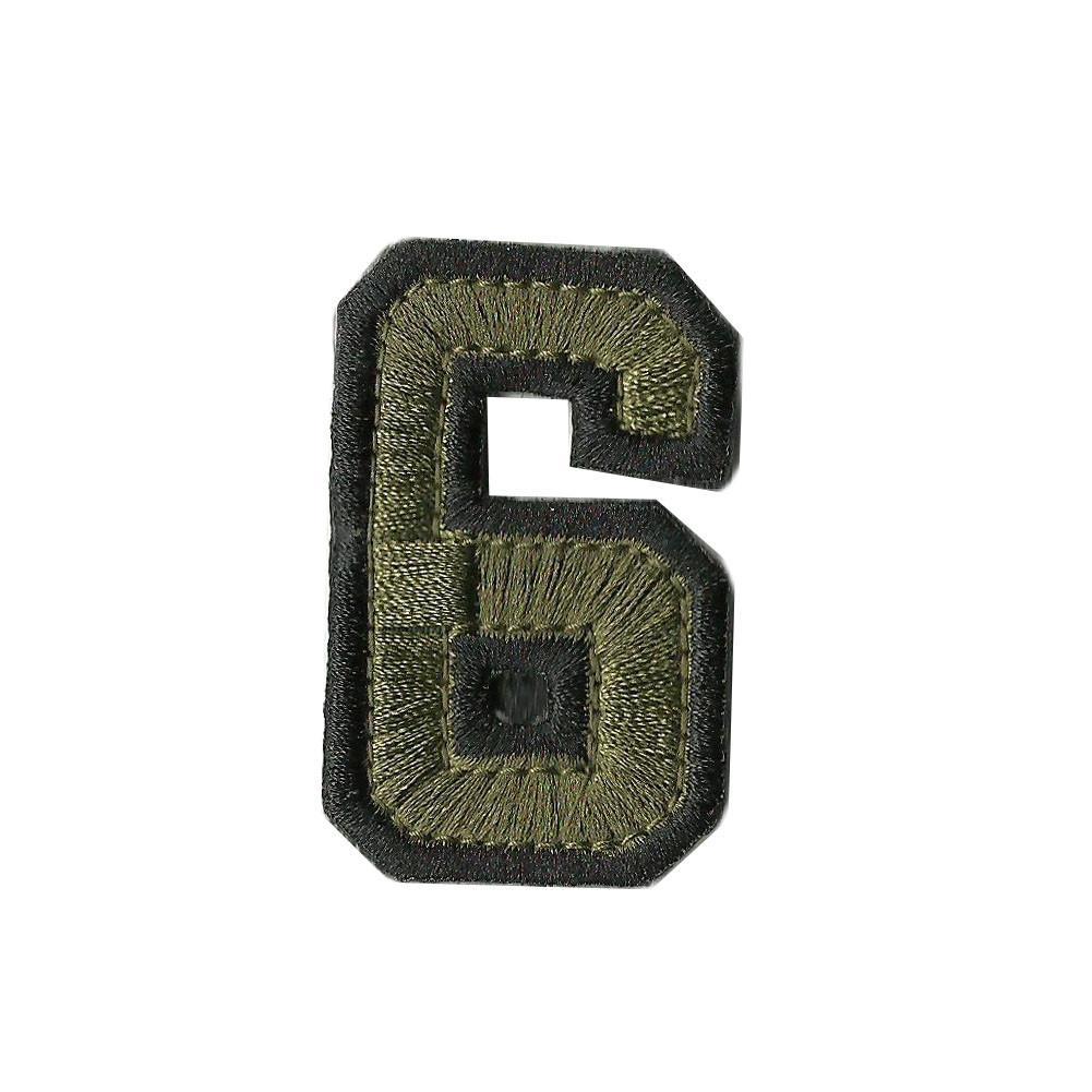 Tactical Numbers 2" x 1.25" - Olive Drab
