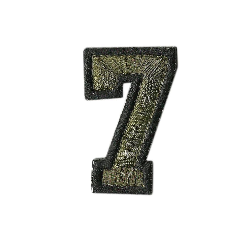 Tactical Numbers 2" x 1.25" - Olive Drab