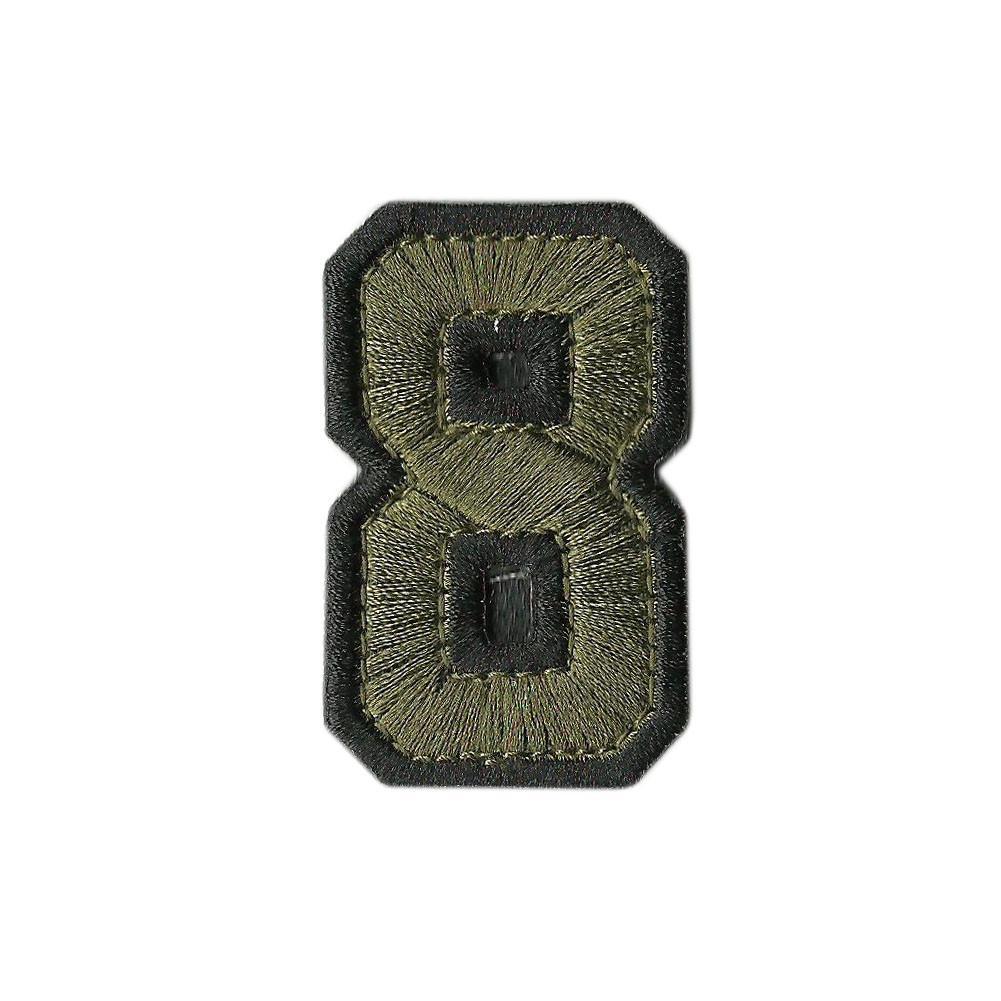 Tactical Numbers 2" x 1.25" - Olive Drab